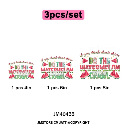 Hello Summer Vibes Watermelon Strawberry Fruit Festival Lover Coquette Iron on DTF Transfers Sticker Ready to Press for T-shirts