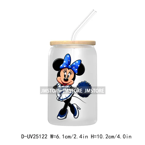 Cartoon Mouse Couple Valentine UV DTF Transfer Stickers Decals For Libbey Cold Cups Mugs Durable Waterproof Custom Logo Labels