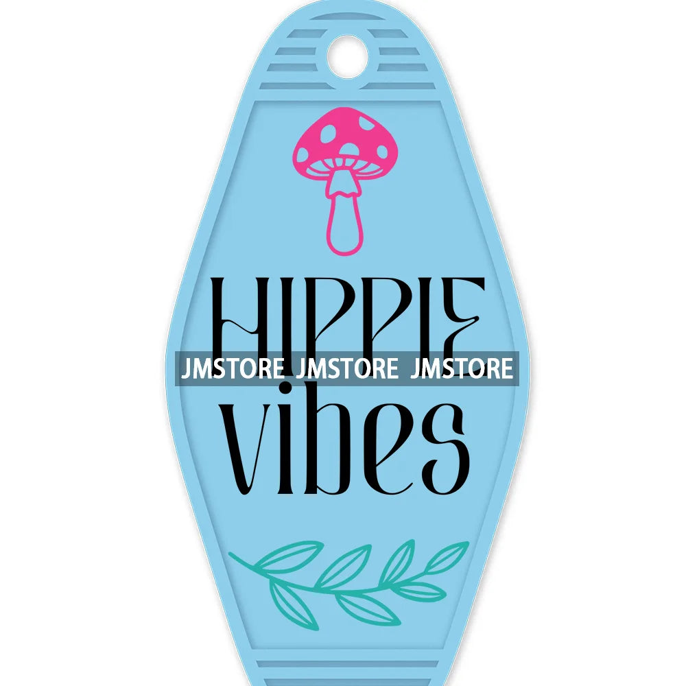 As Far As I Know I'm Delightful High Quality WaterProof UV DTF Sticker For Motel Hotel Keychain Motivational Positive Quotes