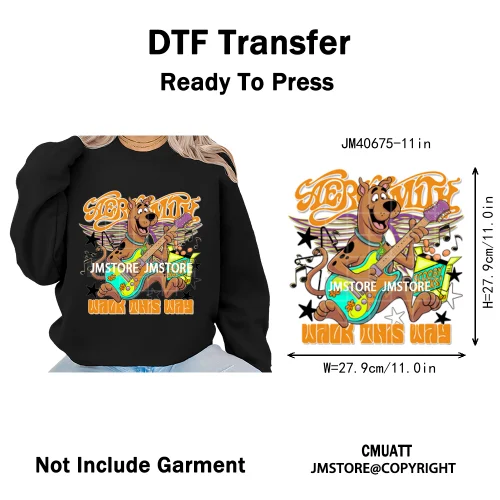 Cartoon Characters Scary Halloween Vibes Bad Killer Mom Iron on DTF Washable Transfers Stickers Ready to Press for Clothing