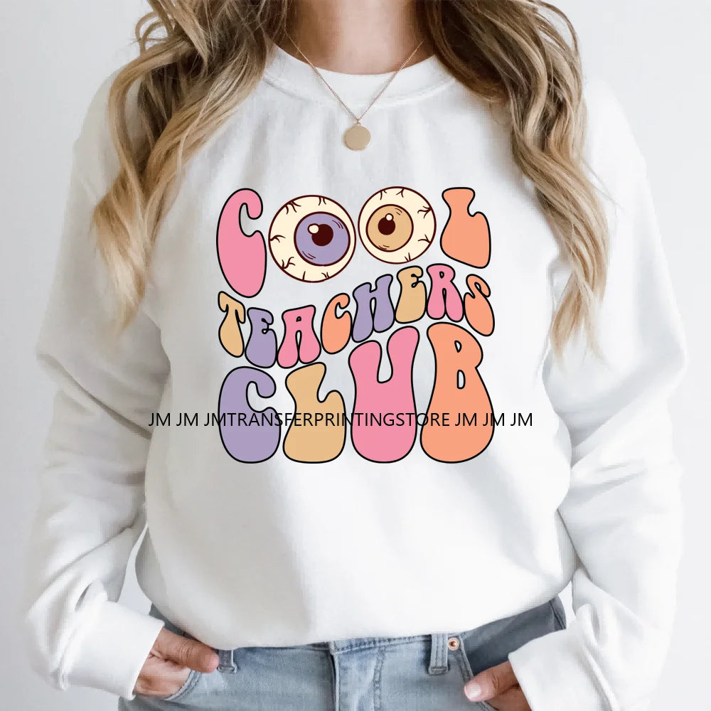 New Sarcastic Halloween Snarky Inspire Quotes Printing Iron on DTF Washable Transfers Stickers Ready to Press for Clothing Bags