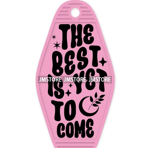 Just One More Chapter Reading Books High Quality WaterProof UV DTF Sticker For Motel Hotel Keychain Book Club