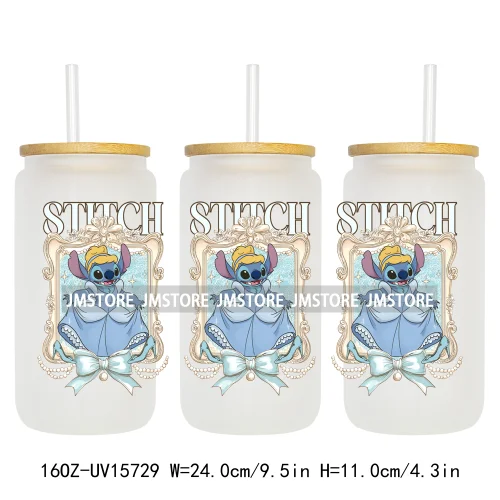 Magical Cartoon Coquette Summer UV DTF Stickers Ready to Transfer Cup Wrap Custom Labels DIY Craft For Libbey Glass Can Tumbler