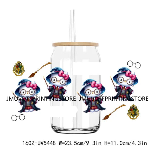 Popular Cartoon Character Sport 16OZ UV DTF Cup Wrap Transfer Stickers Custom Label Durable Waterproof Logo For Libbey Glass Can