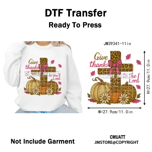 Fall Into Reading Sunflower Pumpkin Coquette Autumn Season Vibes Iron on DTF Heat Transfers Stickers Ready to Press for T-shirts