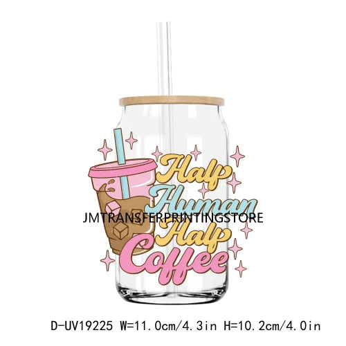 Mental Health Inspirational Positive Quotes UV DTF Transfer Stickers Decal For Libbey Cold Cups Mug Tumbler Waterproof DIY Craft