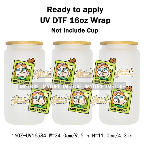 Cartoon Baby Monsters Cry UV DTF Stickers Ready To Transfer Cup Wrap Custom Labels DIY Craft For Libbey Can Glass Tumblers Mugs
