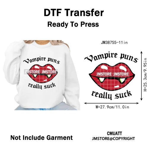 Cute Boos Ghost Pumpkin Halloween Season Thermal Printing Iron on DTF Washable Transfers Stickers Ready to Press for Textile