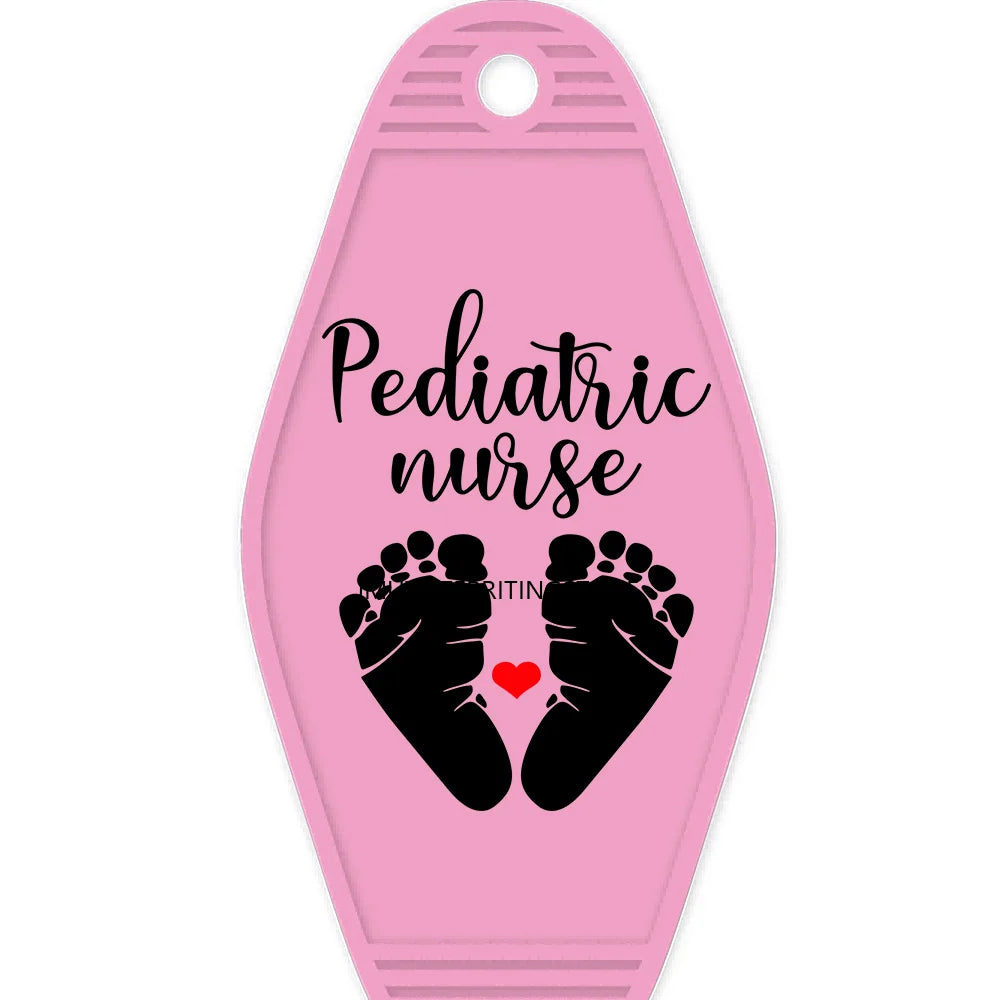 Nicu Nurse Respiratory Therapy High Quality WaterProof UV DTF Sticker For Motel Hotel Keychain Emergency Department