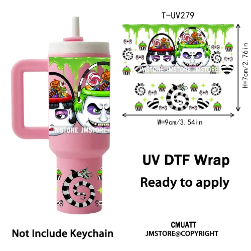 Cute Cartoon Princess Friends Wholesale Bulk UV DTF Wraps Ready To Apply Transfer Stickers Waterproof For Mini Tumbler Keychain