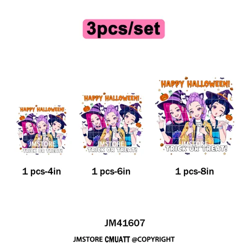 In My Boys Era Ghost Cartoon Anime Movie Kpop Halloween Vibes Iron on DTF Washable Transfers Stickers Ready to Press for Hoodies