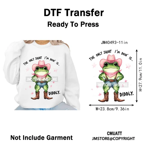 Funny Animal Snarky Inspire Quotes Dog Cat Sarcastic Saying Iron on DTF Washable Transfers Stickers Ready to Press for Clothes