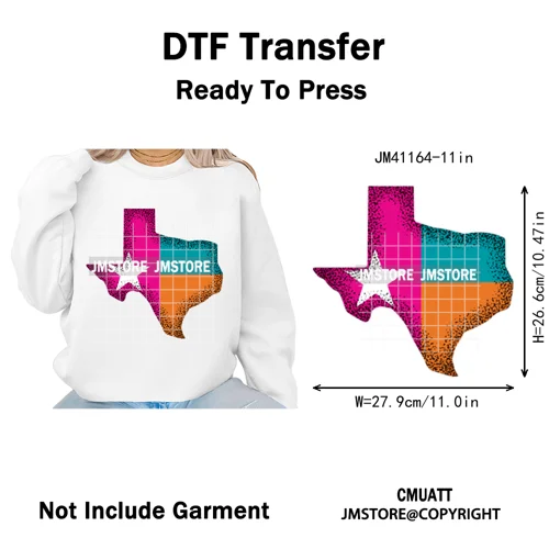 Faux Glitter Leopard Game Day American Football Sport Coquette Iron on Washable DTF Transfer Stickers Ready to Press for Clothes