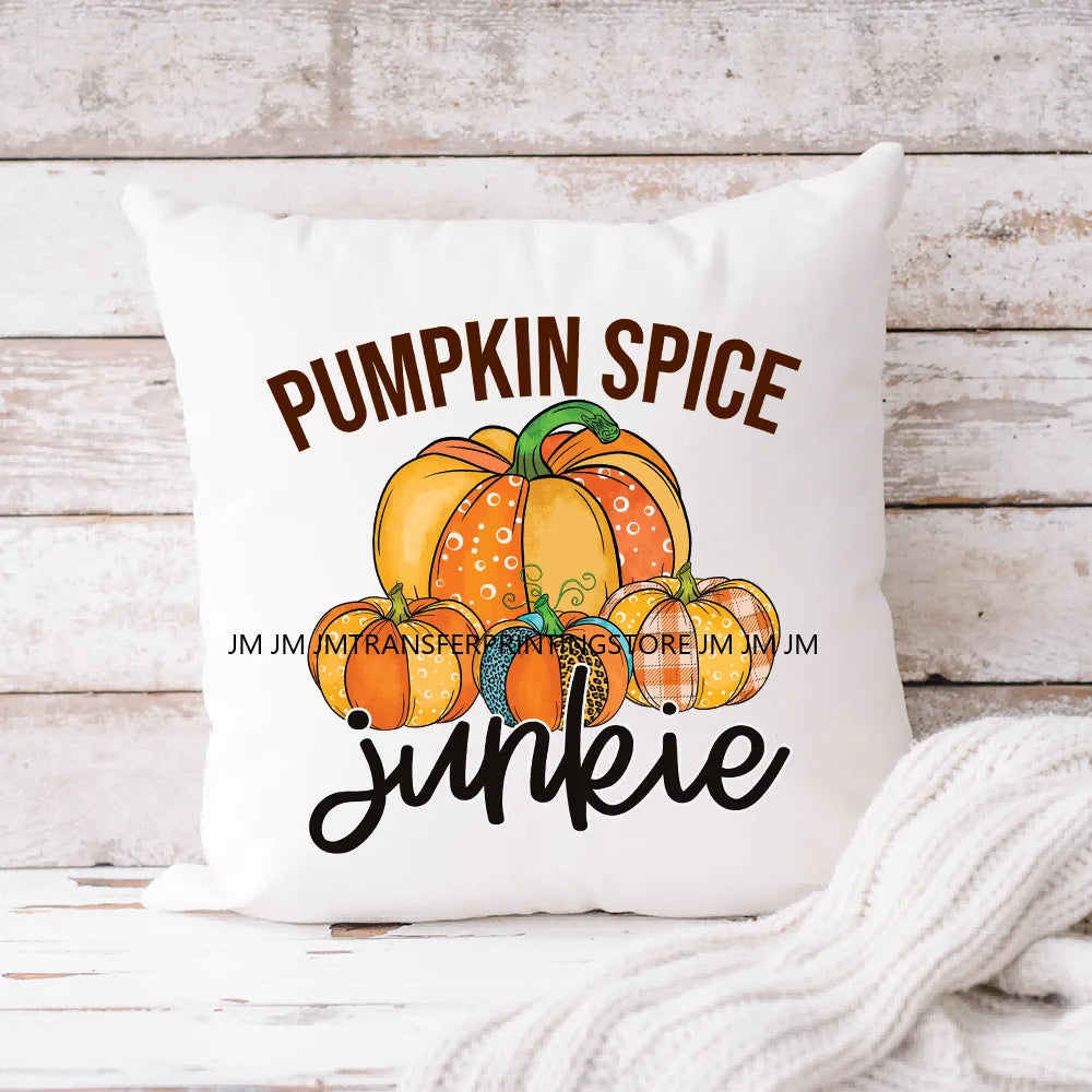 Fall Floral Coquette Bow Religious Jesus Autumn Girly Take Me To Pumpkin Patch DTF Iron On Transfers Stickers For T-shirt Bags