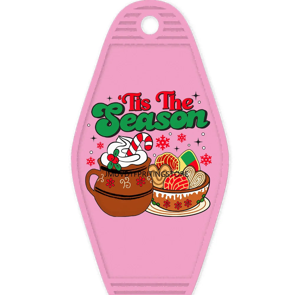 All I Want For Christmas Is Pan Dulce High Quality WaterProof UV DTF Sticker Logo For Motel Hotel Keychain Latina Culture