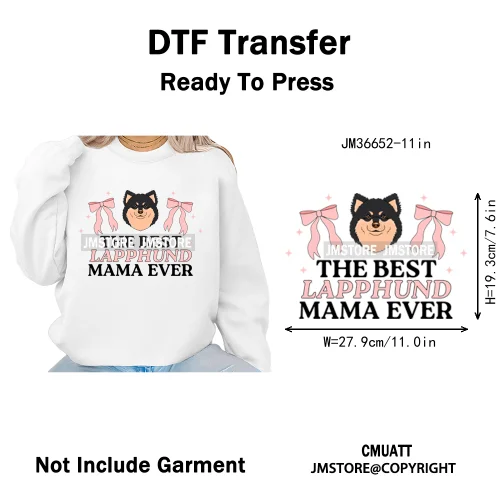 Best Mom Dog Out Of Office Summer Inspirational Quotes Good Vibes Iron on DTF Heat Transfer Stickers Ready to Press for T-shirts