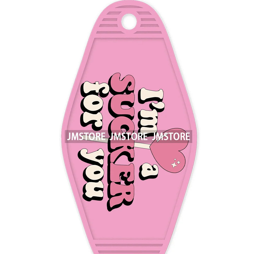 Loved To Death Skeleton Rose High Quality WaterProof UV DTF Stickers For Motel Hotel Keychain Blanks XOXO Valentines Day