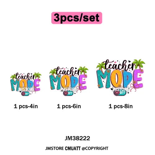 Tropical Summer Tequila Cocktail Drink Sunsets Salty Beach Vibes Logo Iron on DTF Transfers Stickers Ready to Press for Clothing