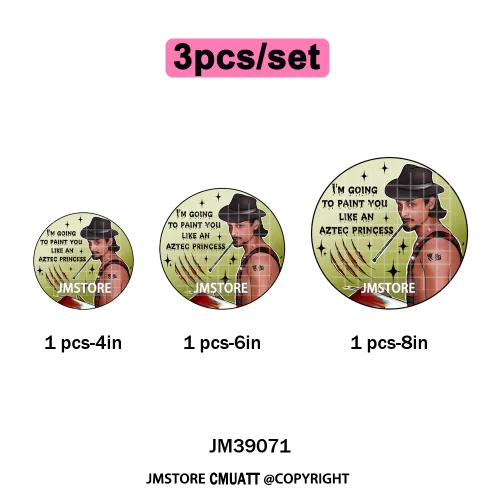 Ghoul Mum Witchy Halloween Horror Killer Movie Character Iron on DTF Washable Transfer Stickers Ready to Press for T-shirts Bags