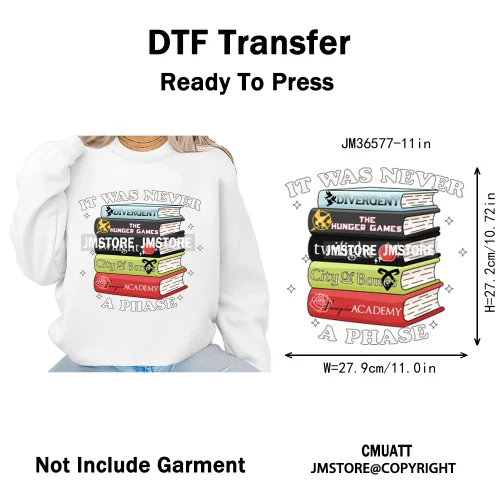 Coffee Mom Club Girlie Drink Reading Motivational Positive Quotes Iron on DTF Heat Transfers Stickers Ready to Press for Clothes