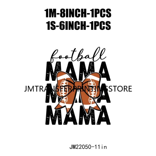 In My Ball Sport Mom Era Mother's Day Faux Glitter Dalmatian Lightning Bolt Soccer Mama DTF Transfer Stickers For Clothing