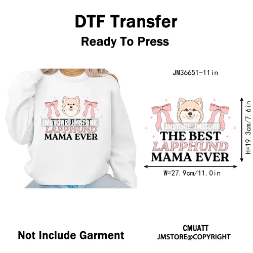Best Mom Dog Out Of Office Summer Inspirational Quotes Good Vibes Iron on DTF Heat Transfer Stickers Ready to Press for T-shirts