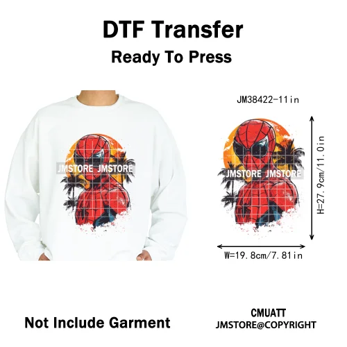 Funny Shells Coquette Bow Summer Salty Vibes Cartoon Printing Designs Iron On DTF Transfer Stickers Ready To Press T-shirts Bags