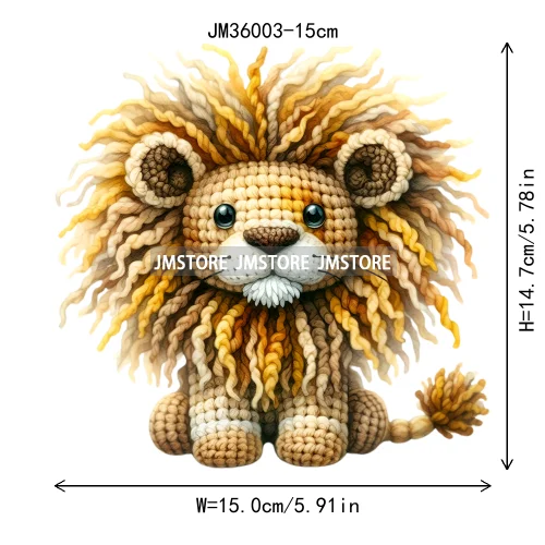 15cm 5.9in Kid Panda Bear Animal Iron On Heat Transfer Sticker For Clothes Printed Vinyl Thermal Applique Washable T-Shirt Decal