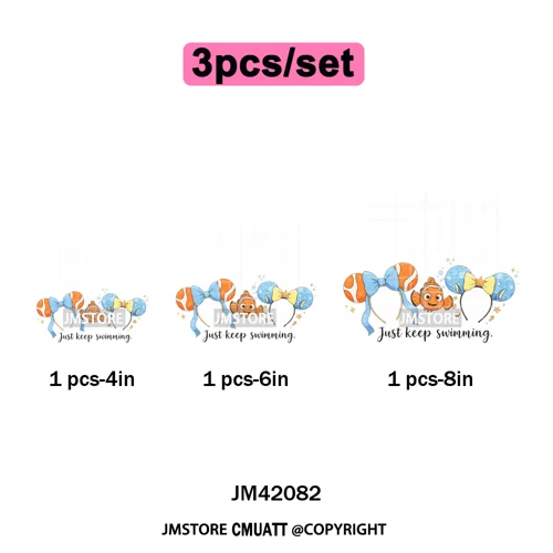 Cute Girls Coquette Magic Kingdom Mouse Ears Cartoon Quotes Iron on DTF Washable Transfers Stickers Ready to Press for T-shirts