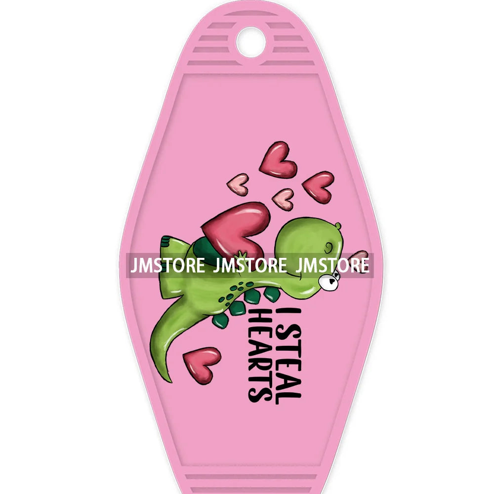 Loved To Death Skeleton Rose High Quality WaterProof UV DTF Stickers For Motel Hotel Keychain Blanks XOXO Valentines Day