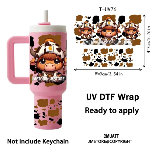 Butterfly Sunflower Girl UV DTF Mini Tumbler Keychain Wraps Ready To Press High Quality Wraps UV Stickers for Tumbler Keychain