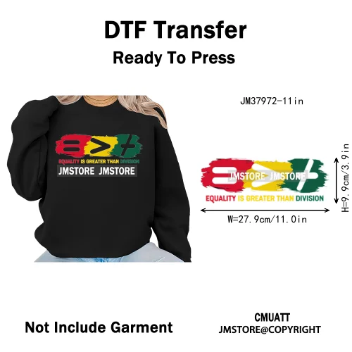 Celebrate Afro Dope Woman Juneteenth Since 1865 Freedom Power Vibes Independence Day Iron on  DTF Transfer Stickers For T-shirts