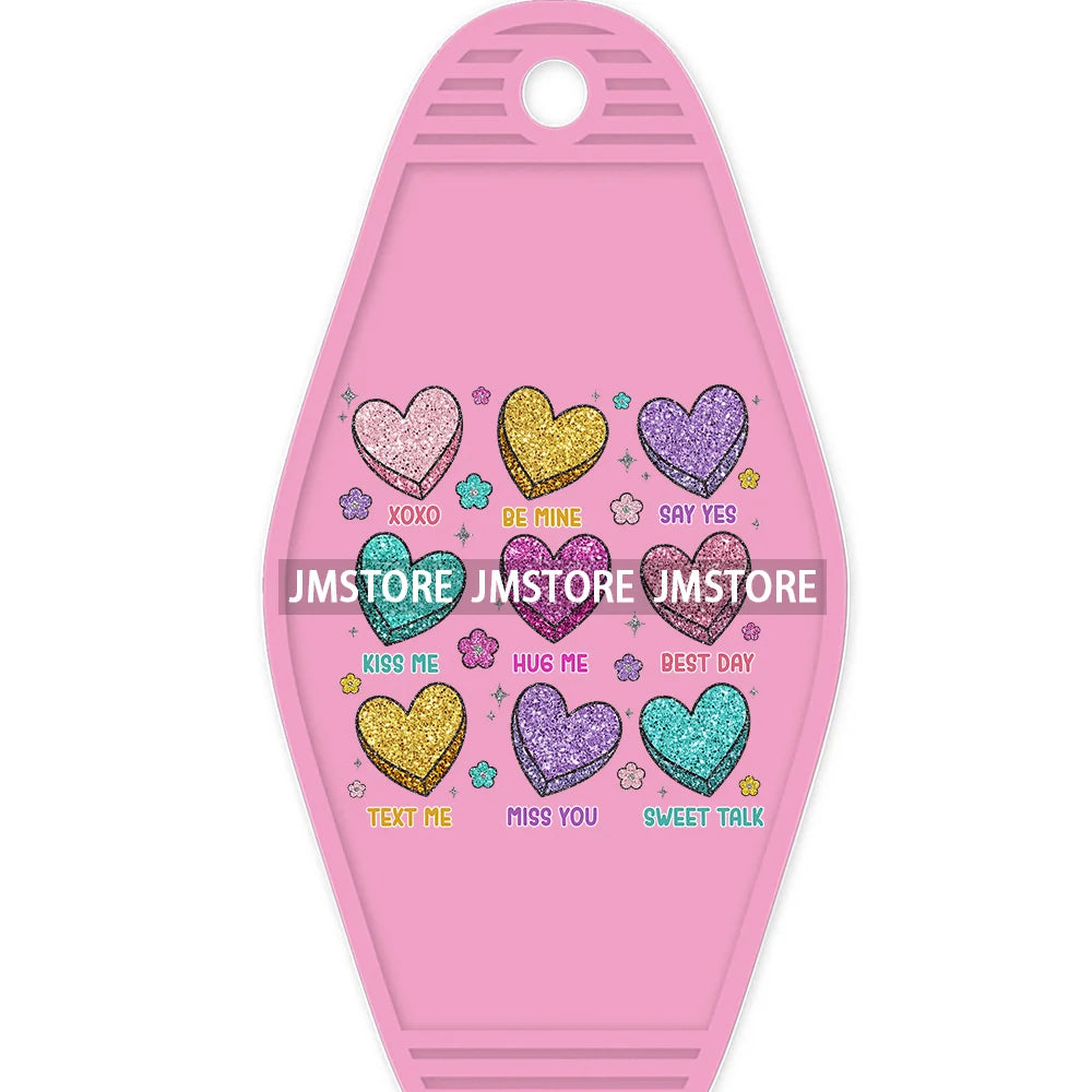 Cupid Find Me A Cowboy Valentine's Day High Quality WaterProof UV DTF Sticker For Motel Hotel Keychain Christian Inspiration