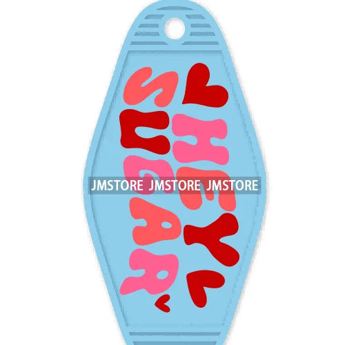 Do What Make You Happy High Quality WaterProof UV DTF Sticker For Motel Hotel Keychain Fries Before Guys Valentine's Day Quotes