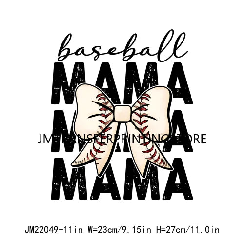 In My Ball Sport Mom Era Mother's Day Faux Glitter Dalmatian Lightning Bolt Soccer Mama DTF Transfer Stickers For Clothing