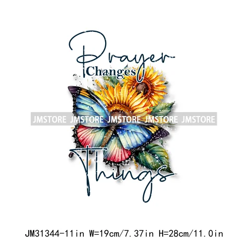 God Says You Are Christian Bible Verse Jesus Motivational Pray Vibes Iron On DTF Transfer Stickers Ready To Press For Sweatshirt