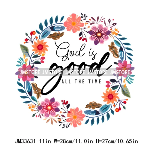 Funny Jesus Praying Psalm Trust Lord Blessed Religious Bible Verse Iron On DTF Transfer Stickers Ready To Press For Hoodies