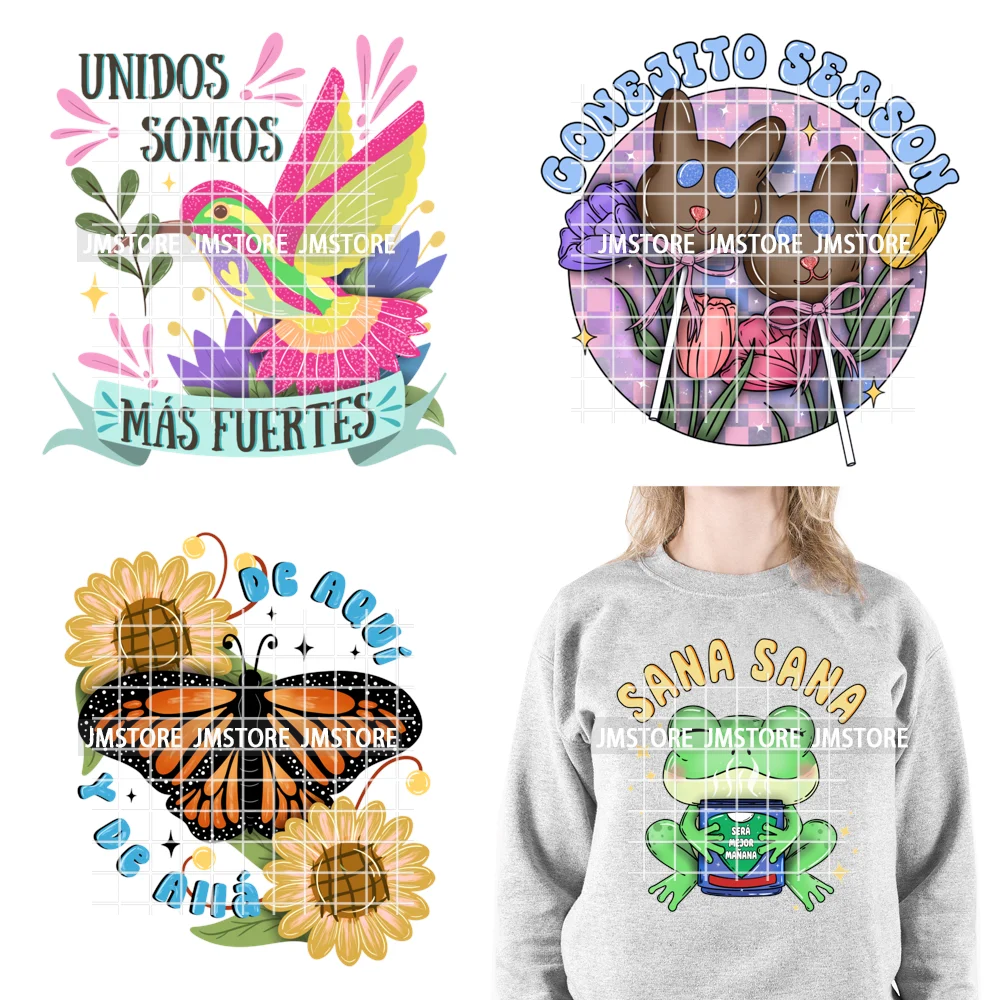 Funny Mexican Self-Love Latina Amor Propio Era Inverted Washable Iron on DTF Transfers Stickers Ready to Press for Sweatshirts