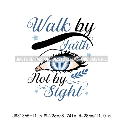 Be The Light Bible Verse Jesus Cross Christ Floral Religious Faith Motivational Spirit Iron On DTF Transfer Stickers For T-shirt