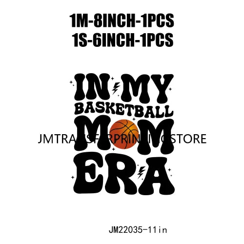 In My Ball Sport Mom Era Mother's Day Faux Glitter Dalmatian Lightning Bolt Soccer Mama DTF Transfer Stickers For Clothing