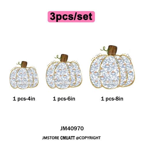 Coquette Preppy Fall Leopard Mama Floral Amen Autumn Pumpkin Season Iron on DTF Transfers Stickers Ready to Press for Textile
