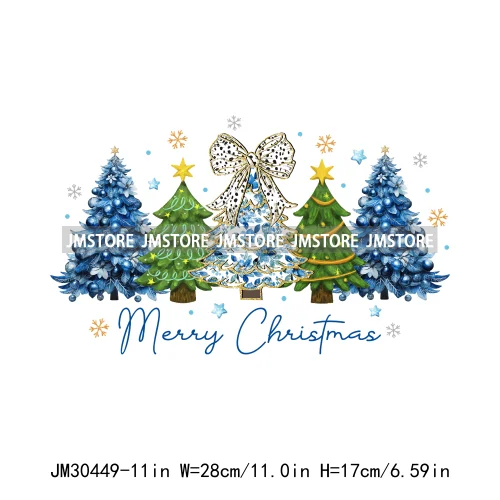 Tis The Season To Be Coquette Merry Christmas Tree Farm Fresh Light Iron On DTF Transfers Stickers Ready To Press For Hoodies