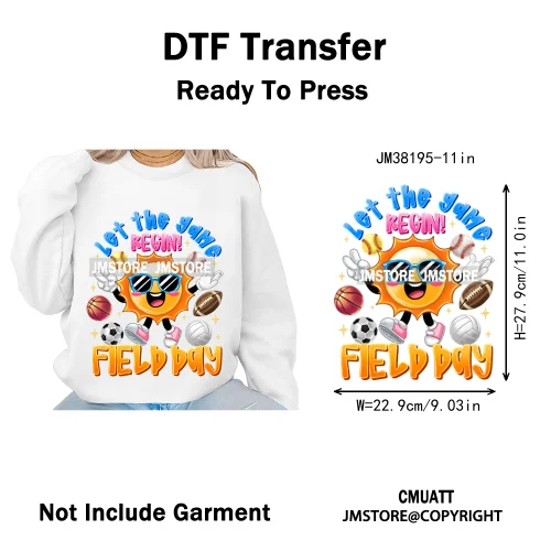 Hello Summer Lake Junkie Beach Vibes Last Day Of School Iron on DTF Thermal Transfer Stickers Ready to Press for T-shirt Bags
