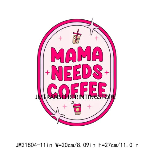 Hot Mess Mom Favorite Mom Things She Is Mom Bible Verse Mama Letter Designs DTF Transfer Stickers Ready To Press For T-shirt