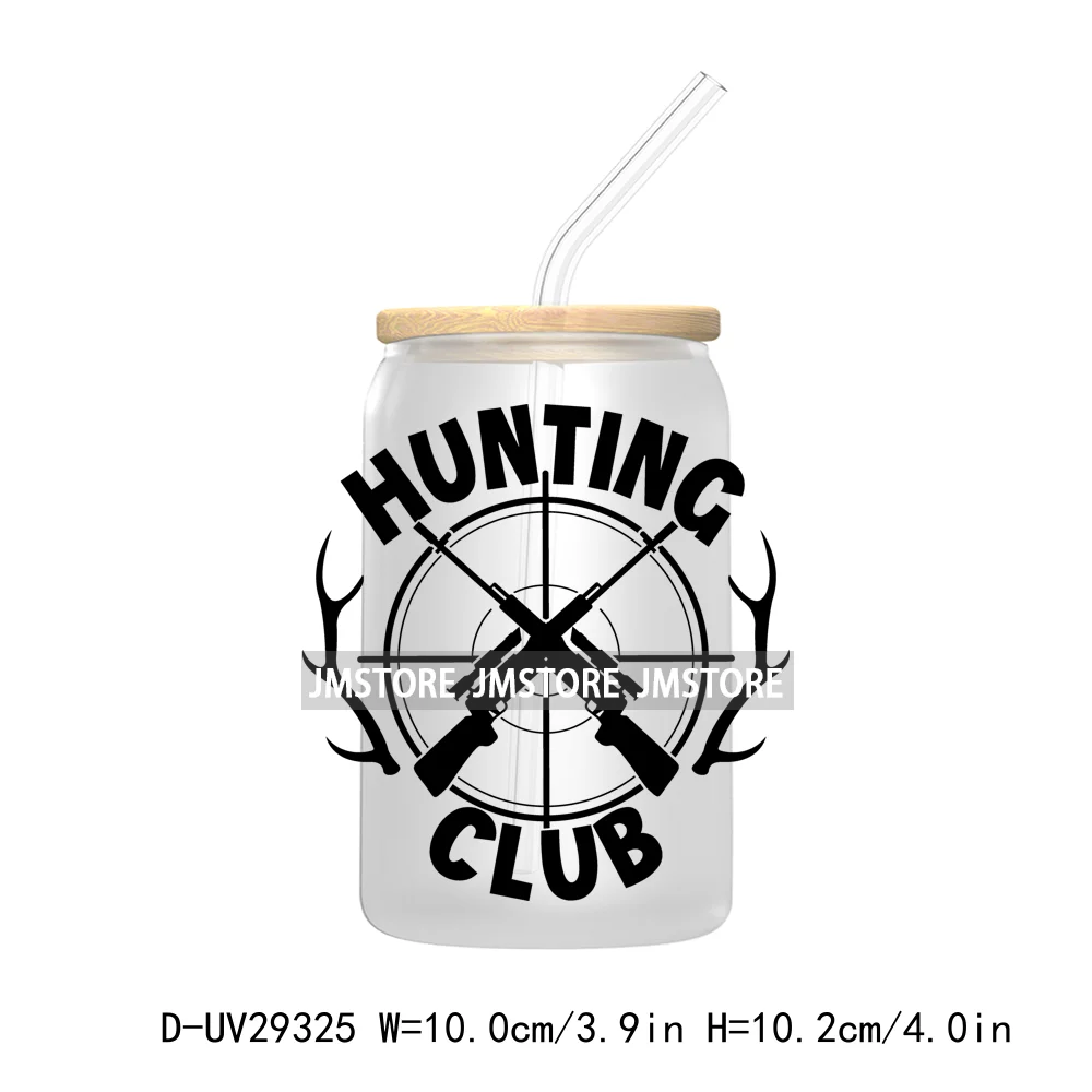 Mountain Hiking Quotes UV DTF Transfer Stickers Decals For Libbey Cold Cups Mugs Tumbler High Quality Labels Hunter Deer Fishing