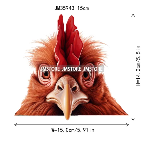 15cm 5.9in Kids Hide-and-seek Animal Iron On Heat Transfer Sticker For Clothes Vinyl Thermal Appliques Washable T-Shirt Decal