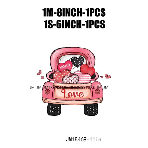 Cupid’s Love Lodge Designs Succa For You Love My Gnomies DTF Western Valentines Quotes Plastisol Transfer Stickers For Clothing