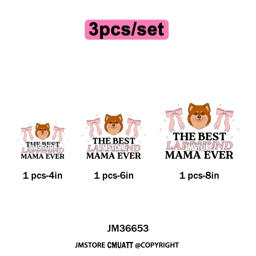 Best Mom Dog Out Of Office Summer Inspirational Quotes Good Vibes Iron on DTF Heat Transfer Stickers Ready to Press for T-shirts
