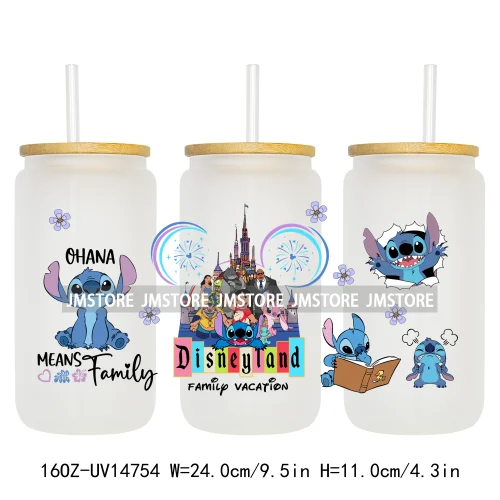 Birthday Cartoon Kids Friendship UV DTF Stickers Ready to Transfer Cup Wrap Custom Labels For Libbey Can Glass Tumblers Mugs