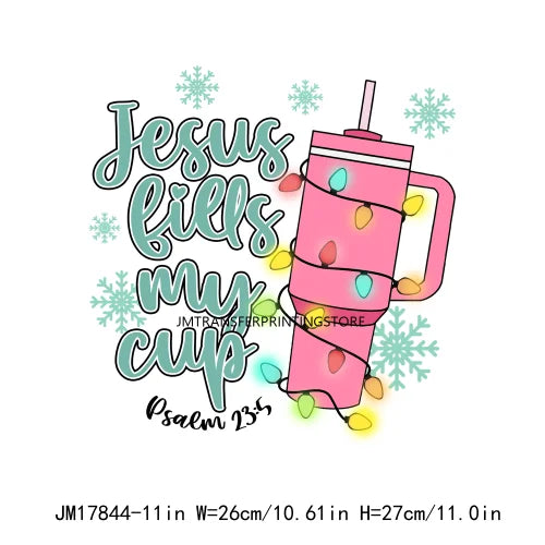 All I Need Is Cozy Winter Drink Coffee Lover Coquette Christmas Iron on Washable DTF Transfer Sticker Ready to Press for Hoodies